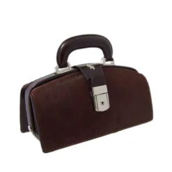 Mała torebka ze skóry ze zwierzęcymi wstawkami z przodu i z tyłu. "Lady Brunelleschi" C120N