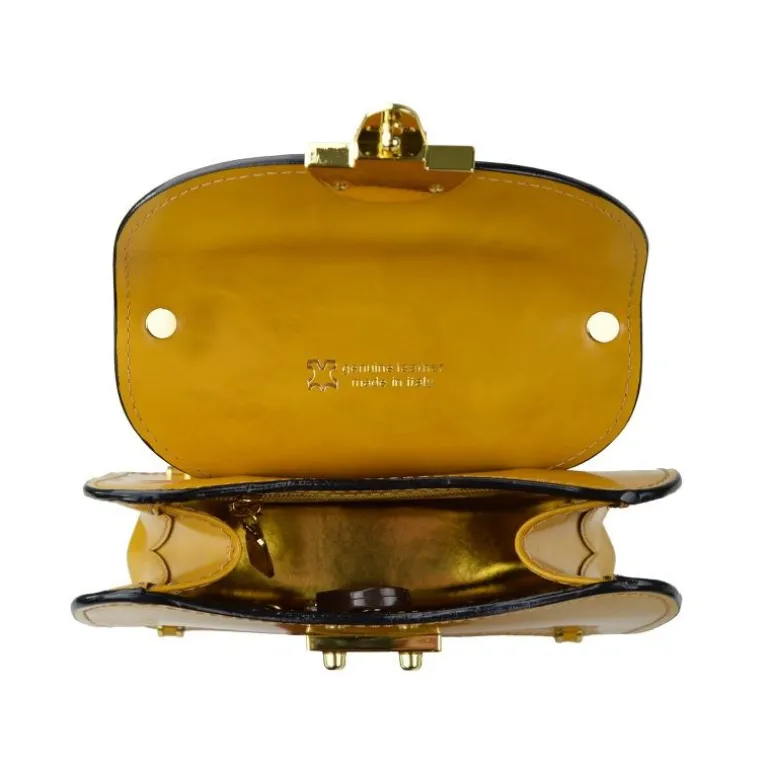 Mały kuferek damski ze skóry "Veneziano" RM