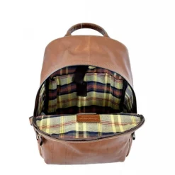 Męski plecak ze skóry na czas wolny i na podróż "Roccatederighi"