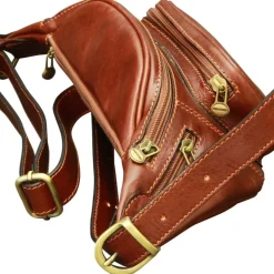 Nerka saszetka męska skórzana "Gołuchów"