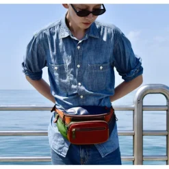 Nerka saszetka skórzana "Collecchio MC"