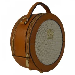 Owalna mała torebka skórzana damska Summer