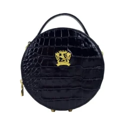 Owalna mała torebka skórzana damska "Troghi" K