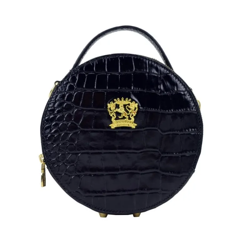 Owalna mała torebka skórzana damska "Troghi" K