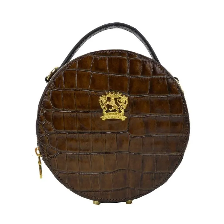 Owalna mała torebka skórzana damska "Troghi" K