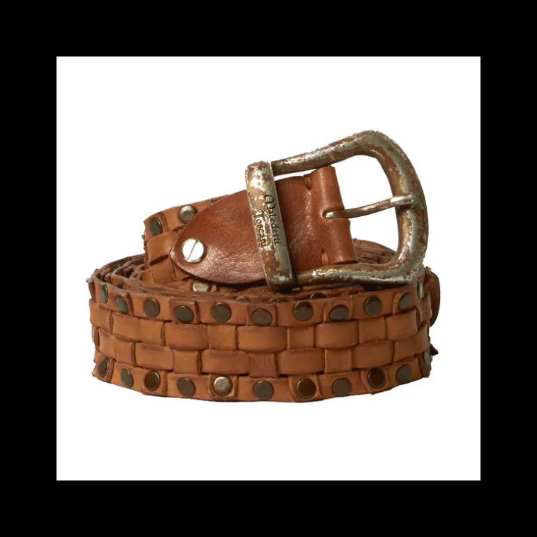 Pasek damski / męski ze skóry "Four roses" MI