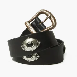 Pasek damski / męski ze skóry "Blacksun" CZ