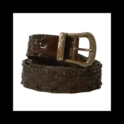 Pasek damski / męski ze skóry "Four roses" BC