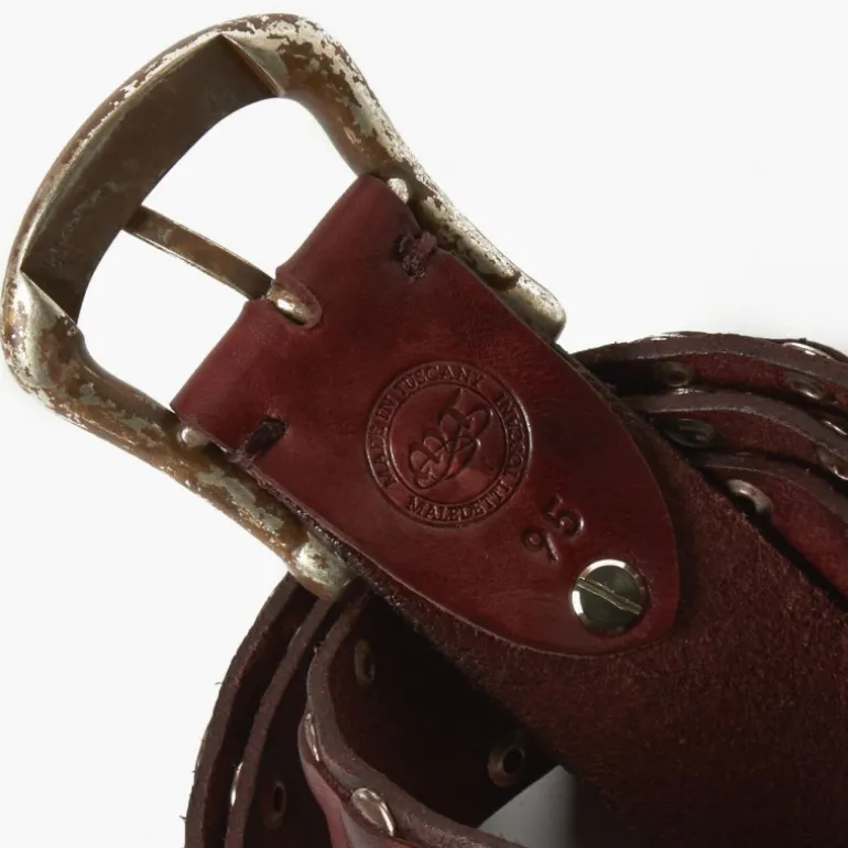 Pasek damski / męski ze skóry "Club 72" BOR