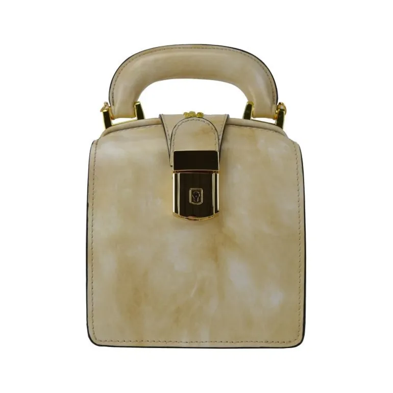 Piękna skórzana Listonoszka Damska "Miss Brunelleschi" R120/27/L