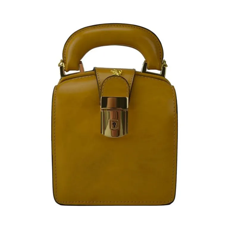 Piękna skórzana Listonoszka Damska "Miss Brunelleschi" R120/27/L