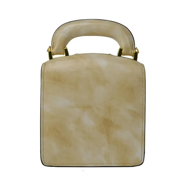 Piękna skórzana Listonoszka Damska "Miss Brunelleschi" R120/27/L