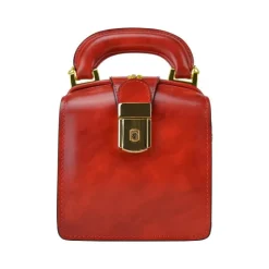 Piękna skórzana Listonoszka Damska "Miss Brunelleschi" R120/27/L