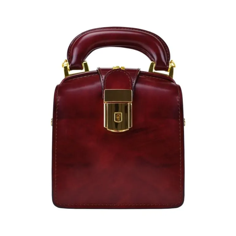 Piękna skórzana Listonoszka Damska "Miss Brunelleschi" R120/27/L