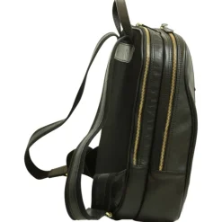 Piękny plecak skórzany na komputer 13" Nowy Sącz Czarny