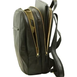 Piękny plecak skórzany na komputer 13" Nowy Sącz Czarny