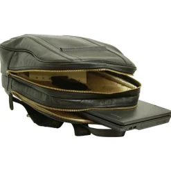 Piękny plecak skórzany na komputer 13" Nowy Sącz Czarny