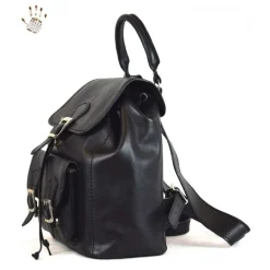 Plecak skórzany damski "Aurelia" Czarny