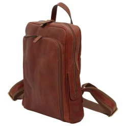 Plecak z licowej skóry cielęcej o oryginalnym designiem "Goleniów" BR
