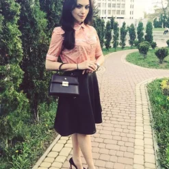 Ponadczasowa torebka Damska skórzana "Artemisia" R299