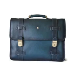 Praktyczna teczka z włoskiej skóry "Vallombrosa" B500