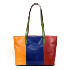 Przepiękna torebka damska skórzana "Corte dei Butteri" Multicolor