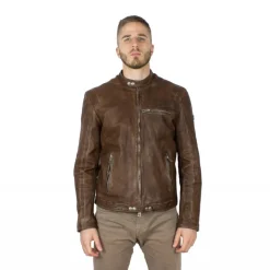 Skórzana kurtka męska "Biker"