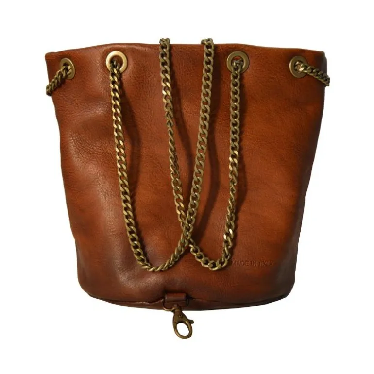 Skórzana listonoszka Damska "Pienza" B159G