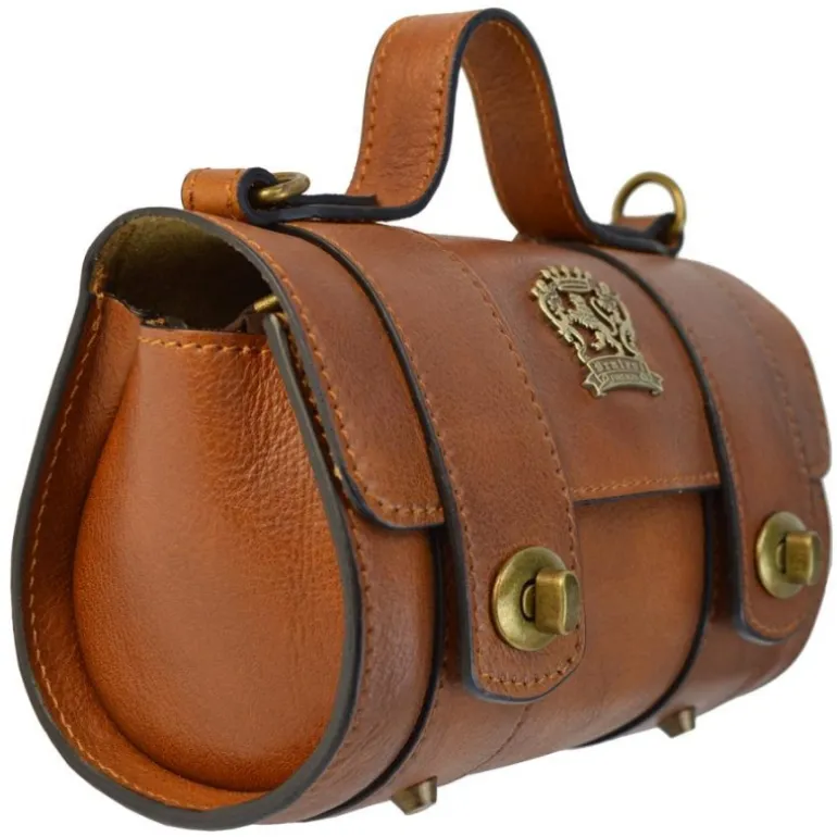 Skórzana mała listonoszka Damska "San Giulio"