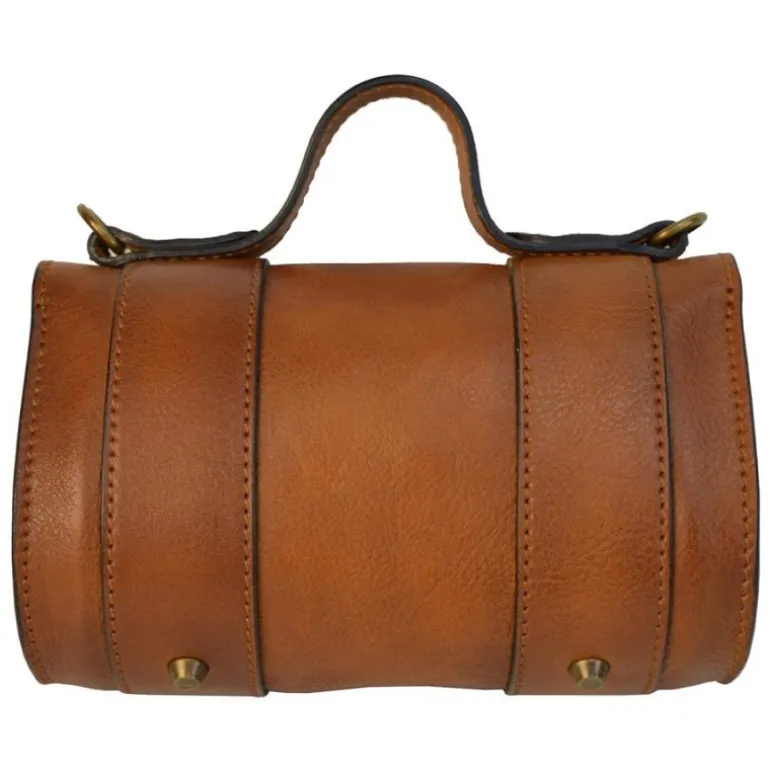 Skórzana mała listonoszka Damska "San Giulio"