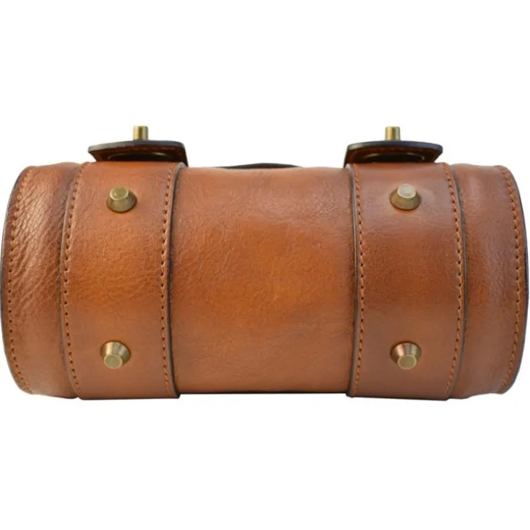 Skórzana mała listonoszka Damska "San Giulio"