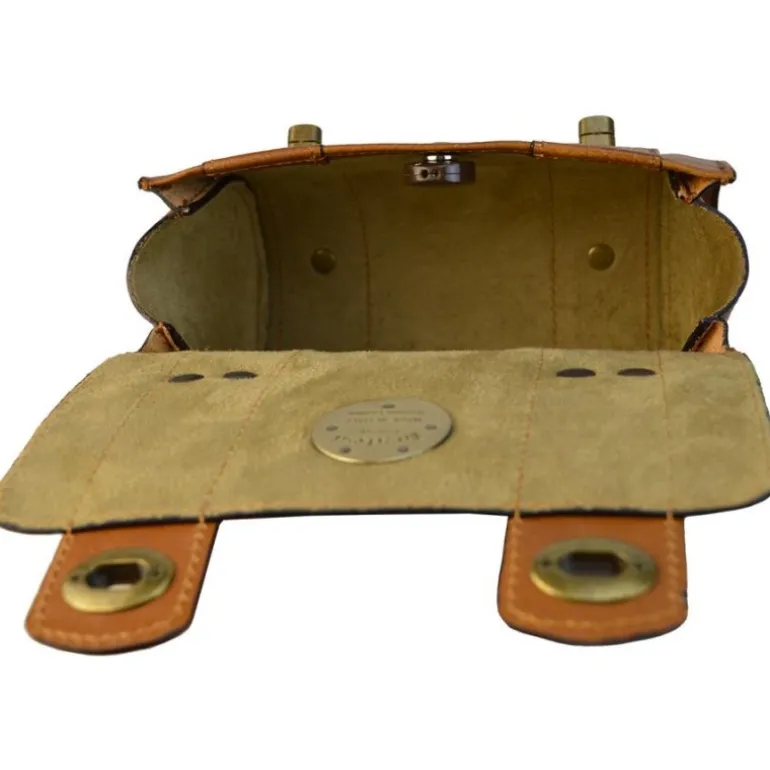 Skórzana mała listonoszka Damska "San Giulio"