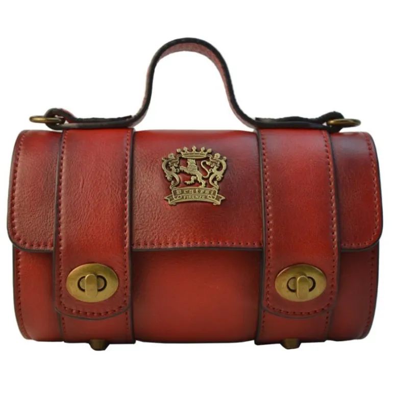 Skórzana mała listonoszka Damska "San Giulio"