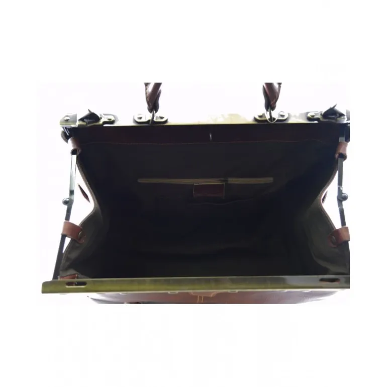 Skórzana torba lekarska w stylu Old America "Giżycko" TM