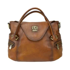 Skórzana torebka damska na podwójnych rączkach. "Rincine"