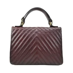 Skórzana torebka damska z wzorem. "Pian d'Alma"