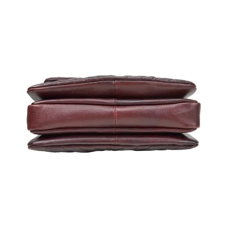 Skórzana torebka damska z wzorem. "Pian d'Alma"