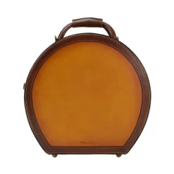 Skrzynka na Kapelusz ze skóry, średni