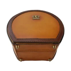 Skrzynka na Kapelusz ze skóry, mała