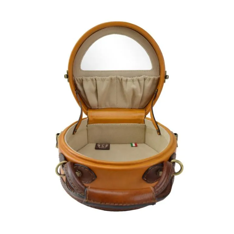 Skrzynka na Kapelusz ze skóry, mała