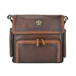 Sportowa skórzana torba z kieszonkami "Tosca"