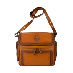 Sportowa skórzana torba z kieszonkami "Tosca"