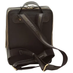 Sportowy plecak na laptopa z miękkiej skóry cielęcej "Baltico" Czarny