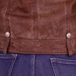 Stylowa i designerska kurtka skórzana damska "Toscana"