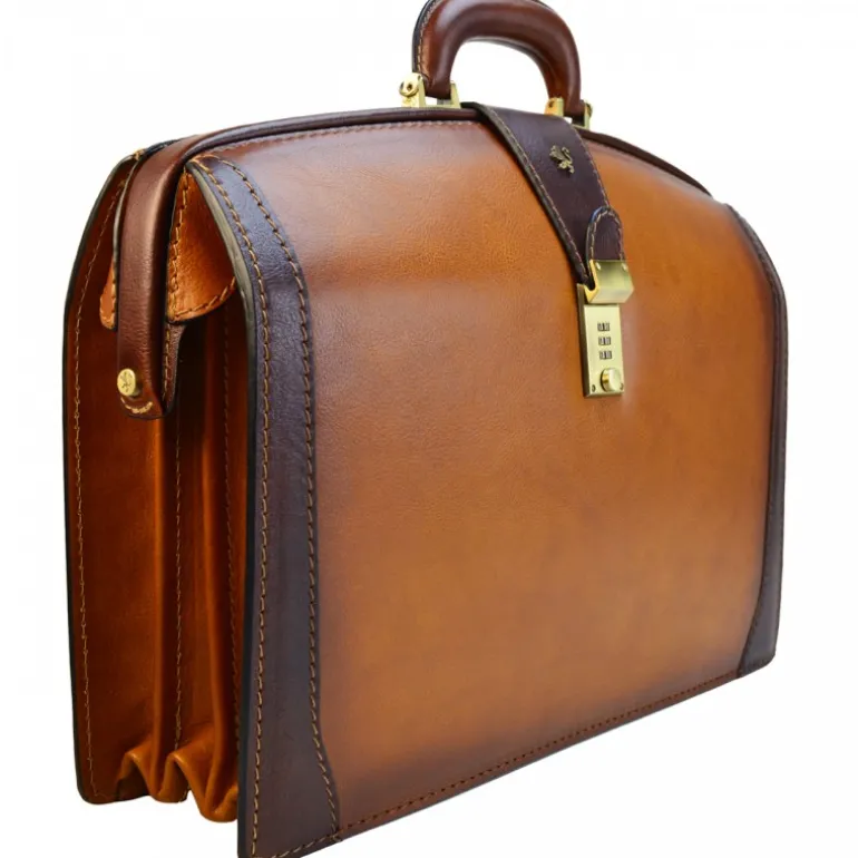 Teczka na laptopa z włoskiej skóry "Brunelleschi"