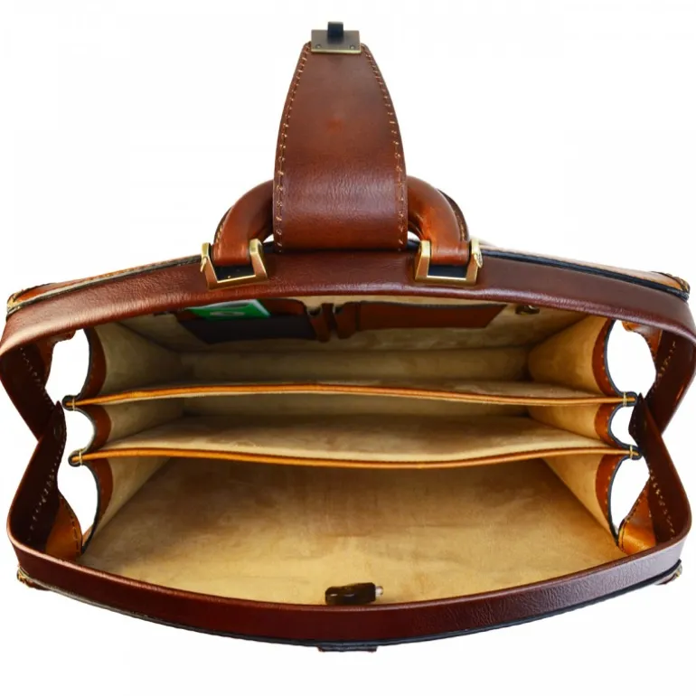 Teczka na laptopa z włoskiej skóry "Brunelleschi"