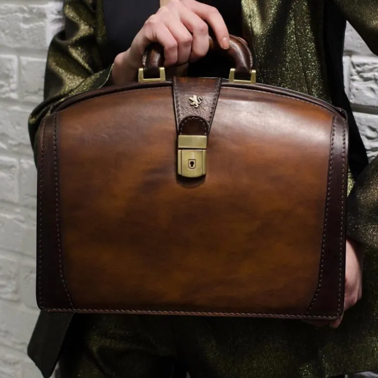 Teczka na laptopa z włoskiej skóry "Brunelleschi"