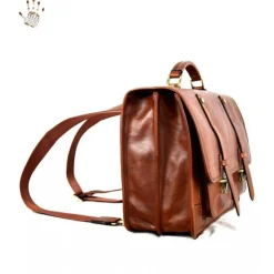 Teczka plecak skórzana "Torre Alta"