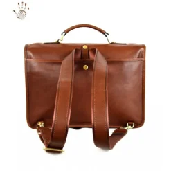 Teczka plecak skórzana "Torre Alta"