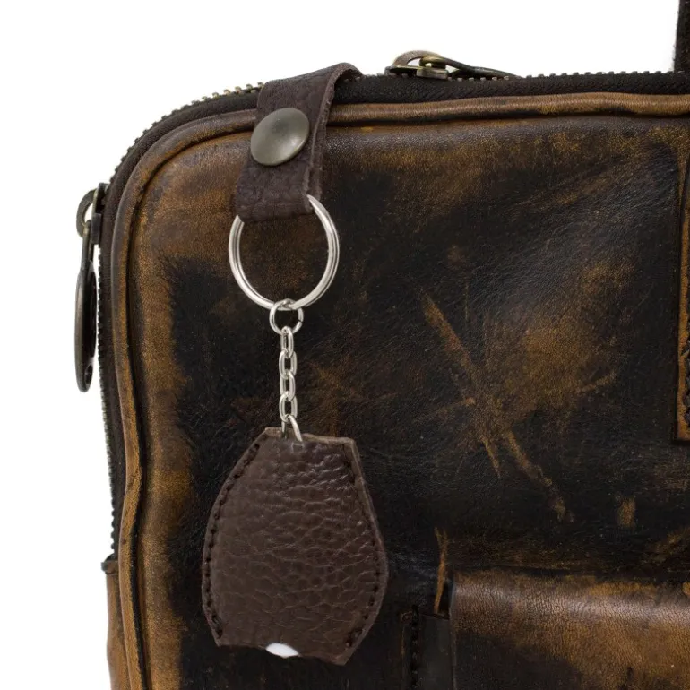 Teczka skórzana na laptopa z kieszenią z przodu "Lipnica"